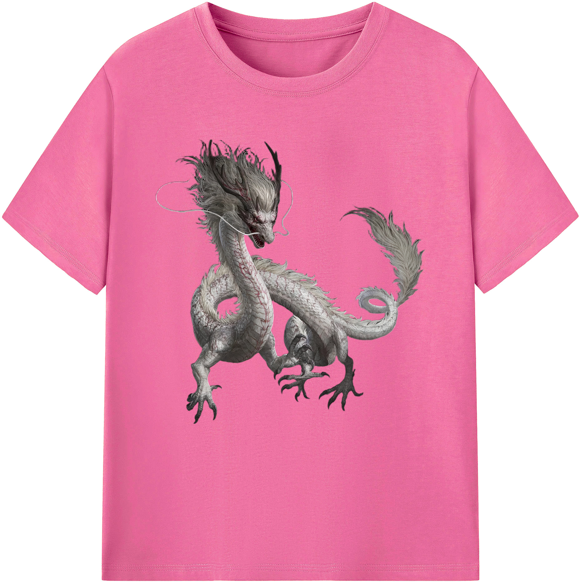 （画像用） Ne Zha 2 ナタ 魔童の大暴れ レディースカジュアルプリントTシャツ（綿100％）